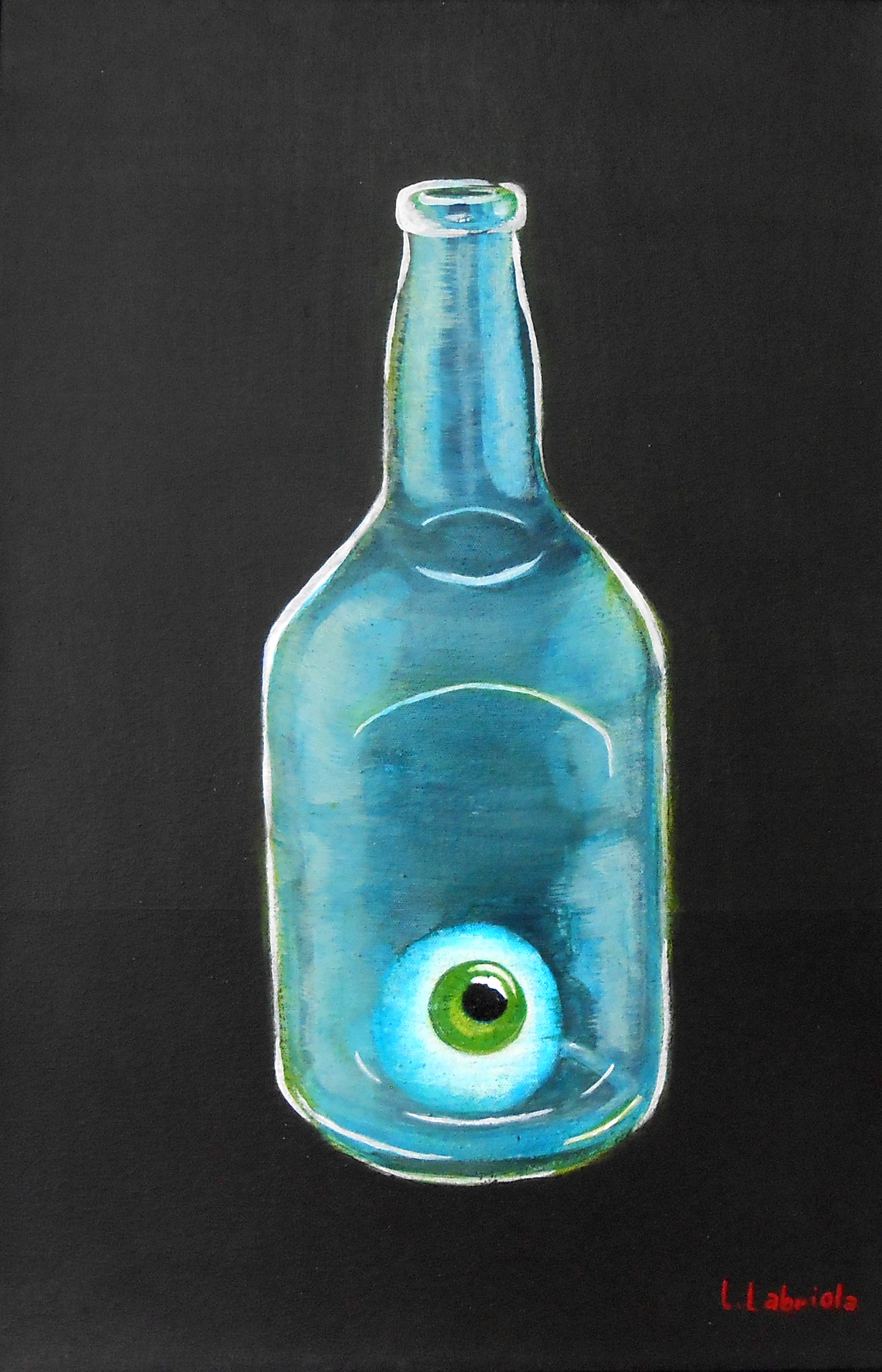 Elixir, da série Arqueologia do Imaginário, pintura de Leonardo Labriola